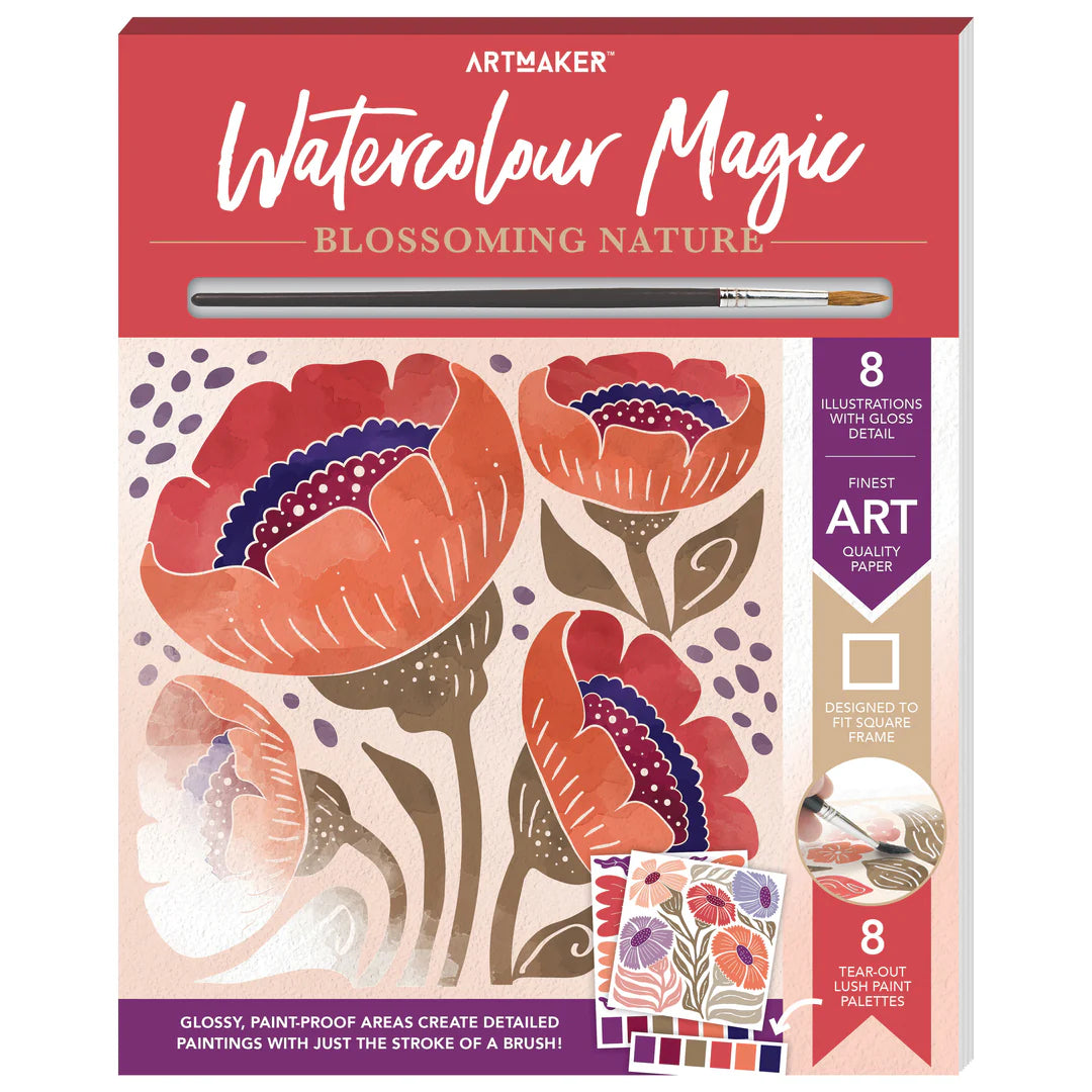 Art Maker Watercolour Magic Nature (Paperback)