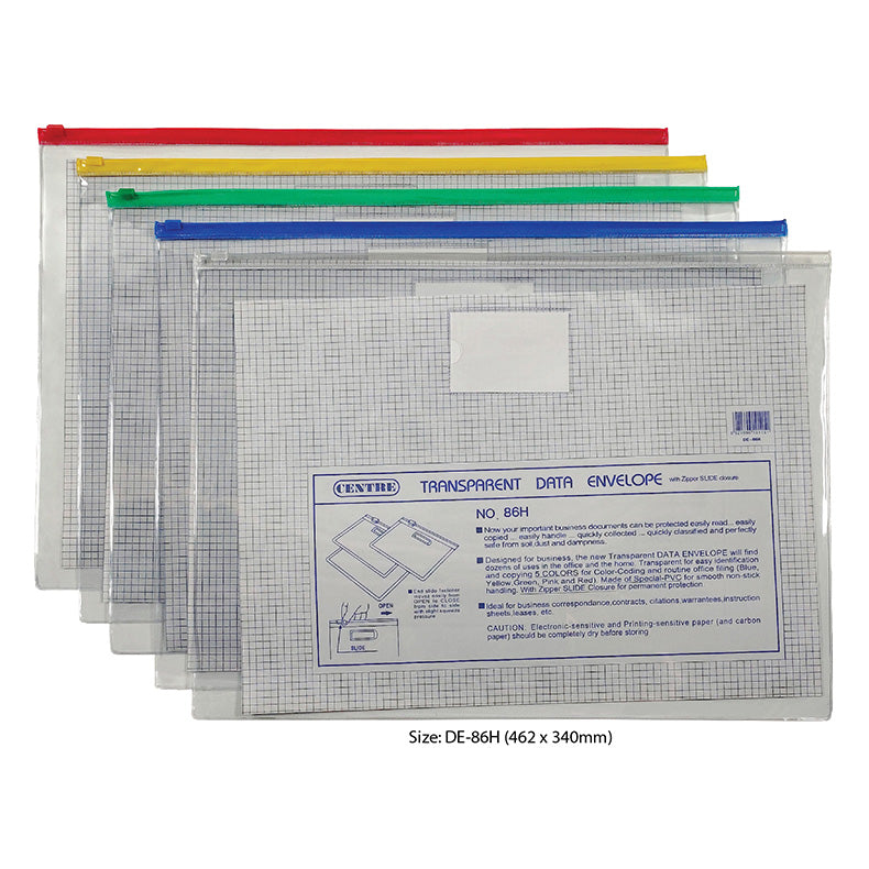 Centre Pvc Zip Bag  A3
