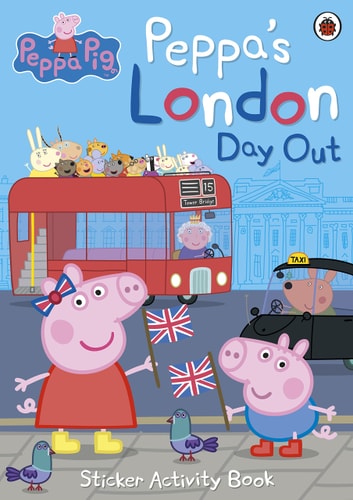 Peppa's London Day Out Sticker Activity Book (Paperback)