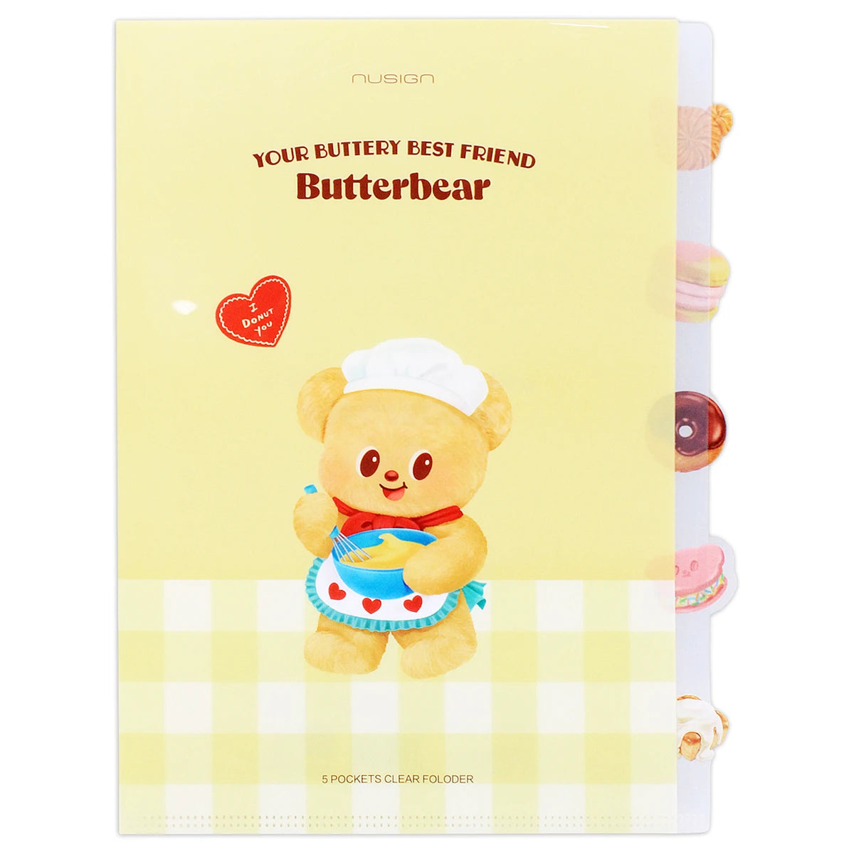 GZ Deli Butter Bear A4 L Folder – NS521B