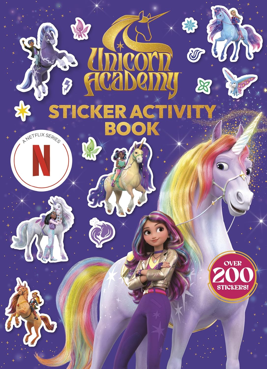 Unicorn Academy Sticker Activity Book (Paperback – Sticker Book)