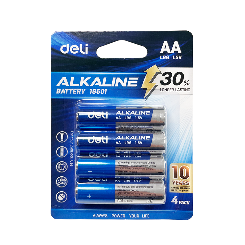 Free Gift - Deli AA Battery (While Stocks Last)