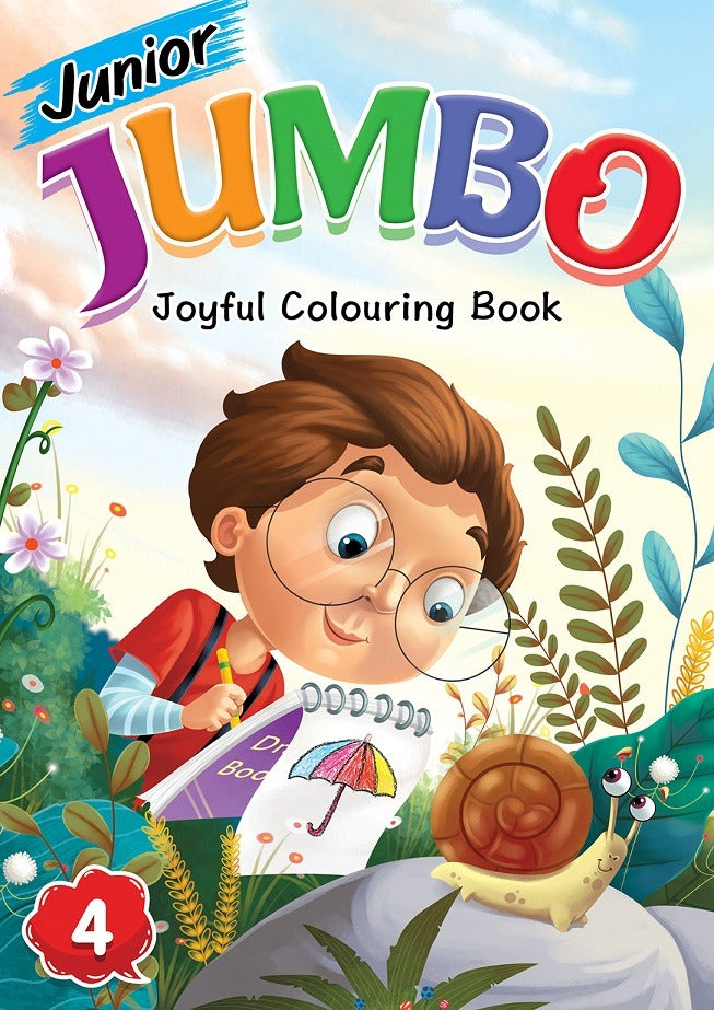 Junior Jumbo Joyful Colouring Book 4