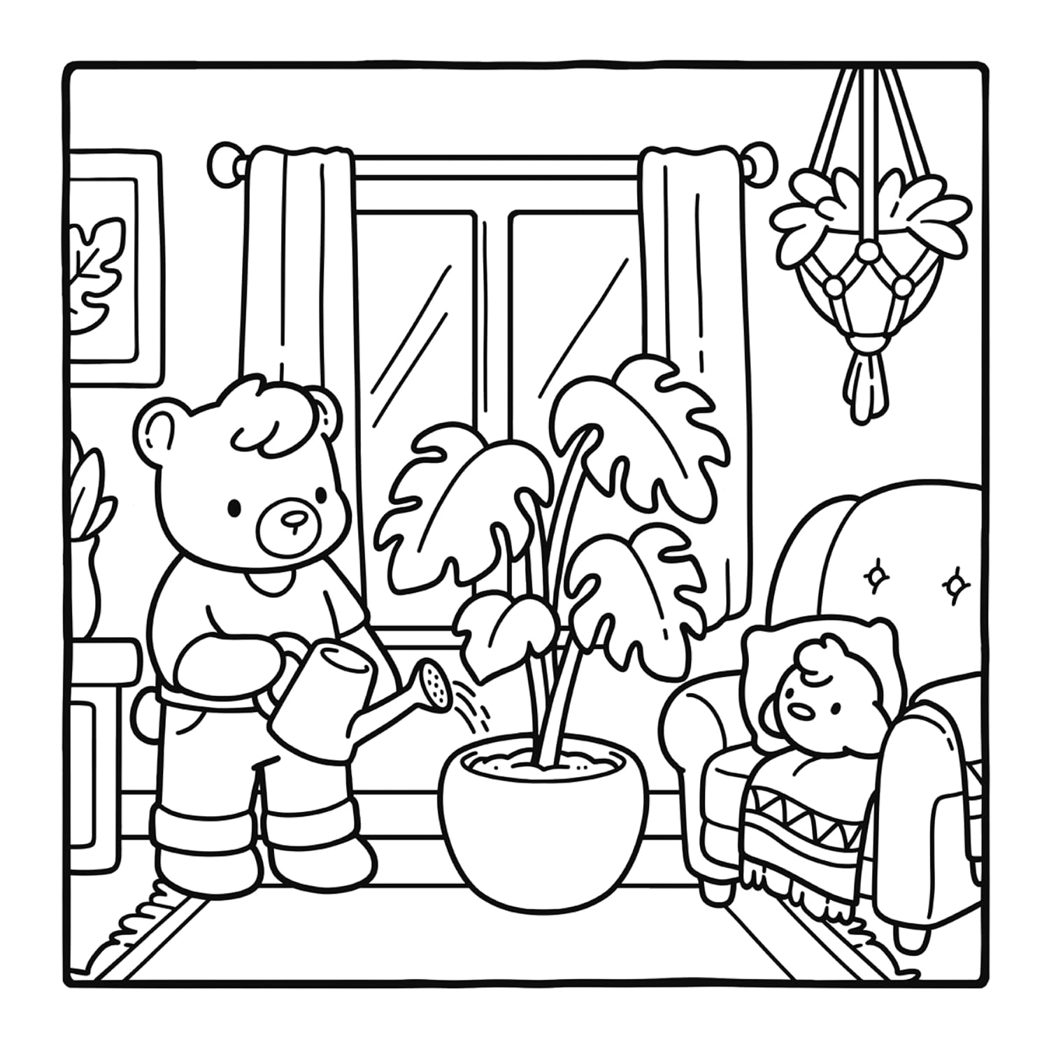 Cozy Life: Colouring (Paperback)