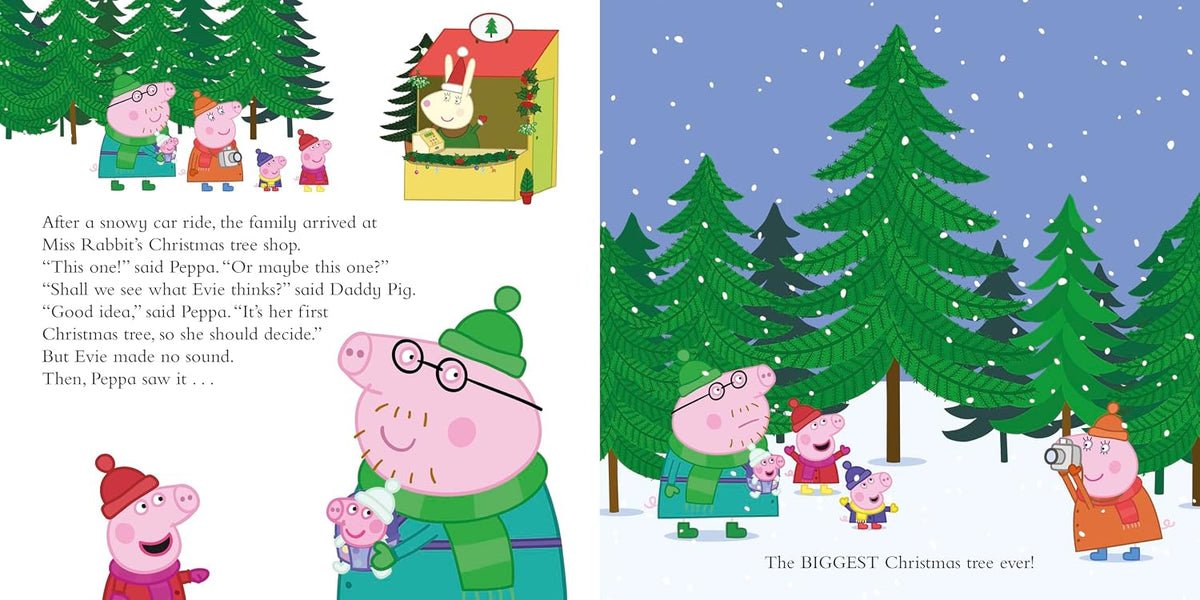 Peppa Pig: Peppa’s Family Christmas: A Joyful Festive Story (Paperback)