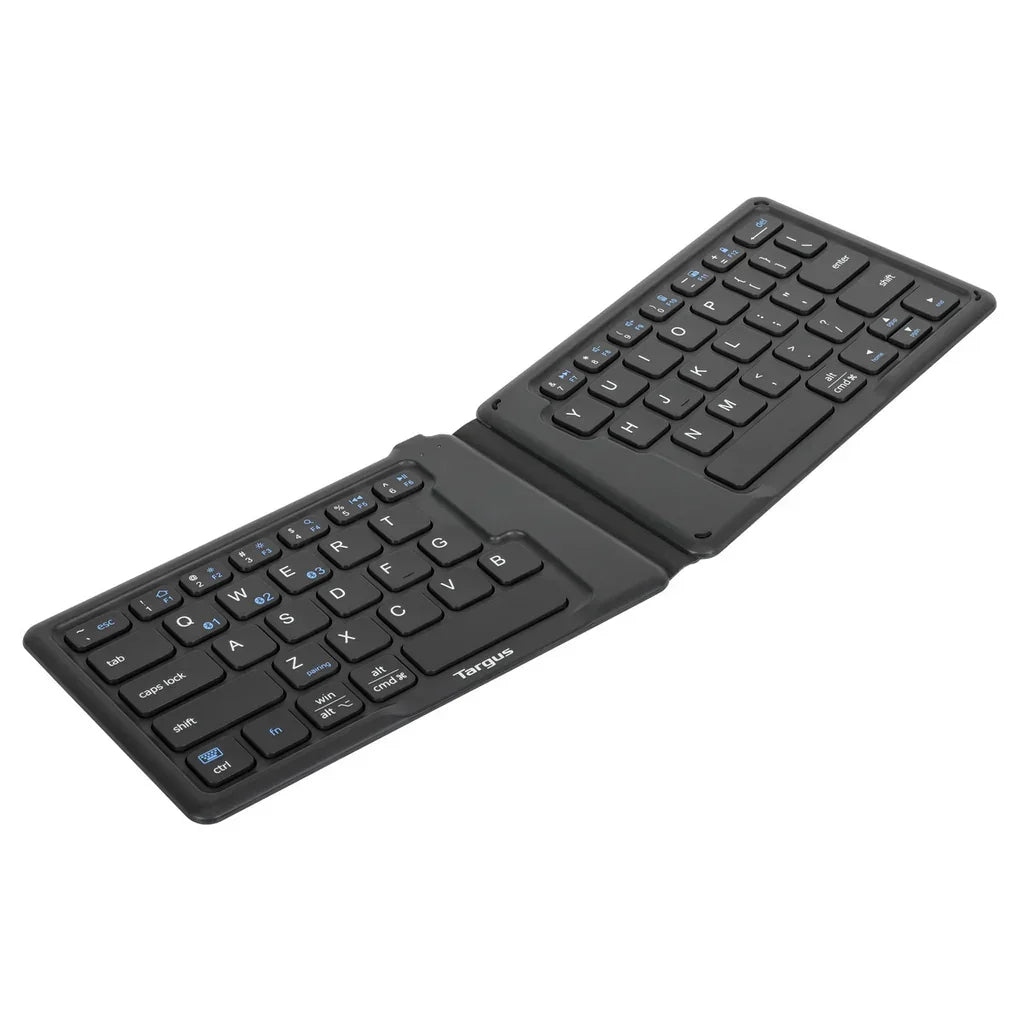 TARGUS AKF003AP-50 Ergonomic Foldable Bluetooth® Antimicrobial Keyboard