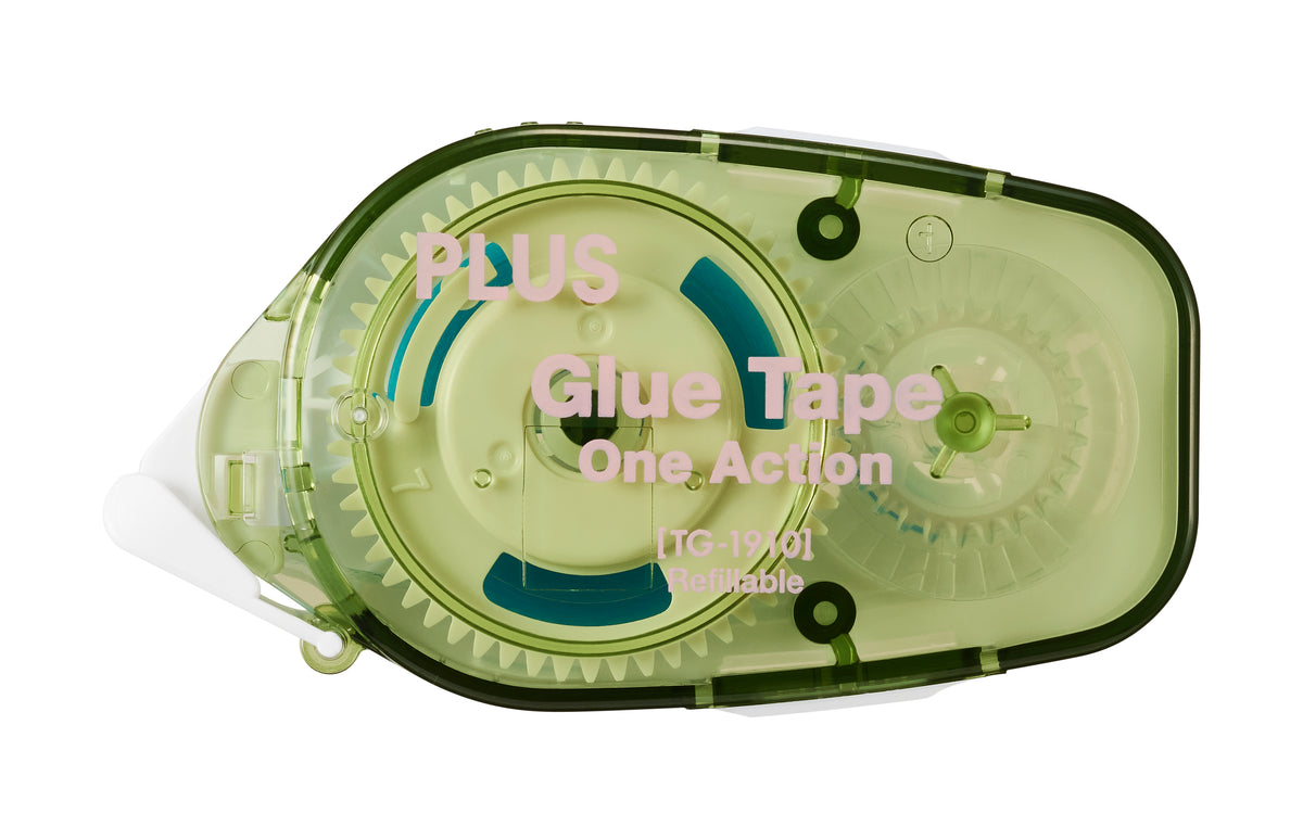 PLUS ONE ACTION GLUE TAPE 6MMX8M GREEN