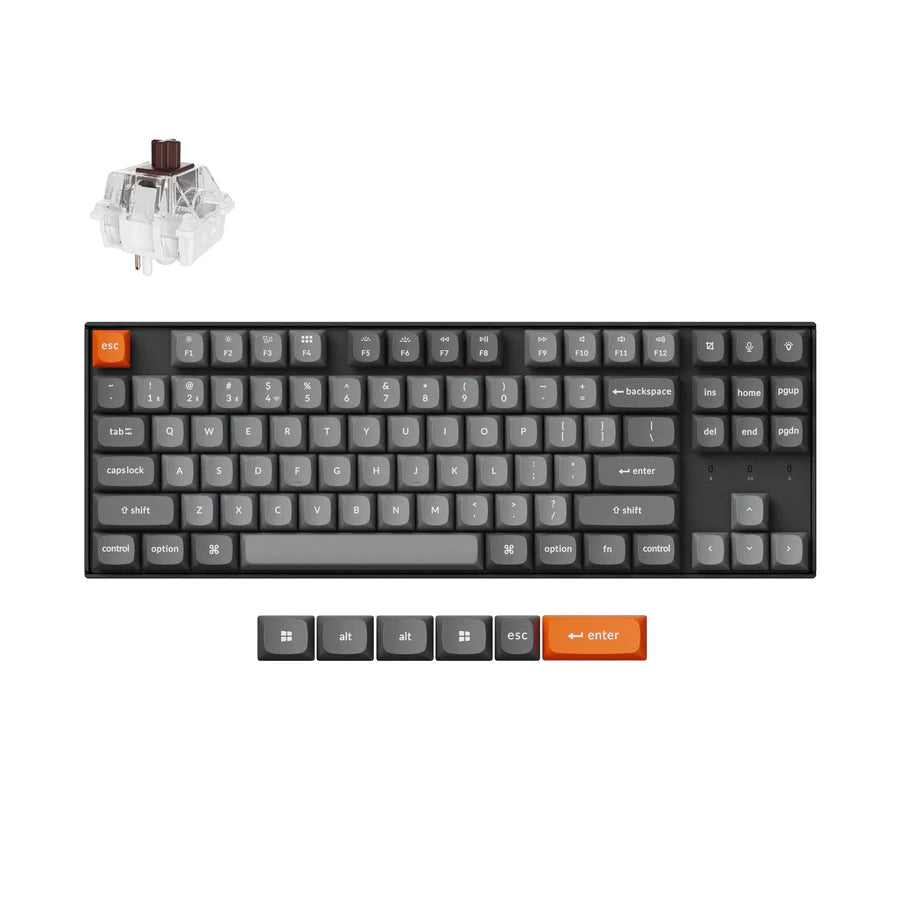 KEYCHRON K8 MAX - Black (Brown)