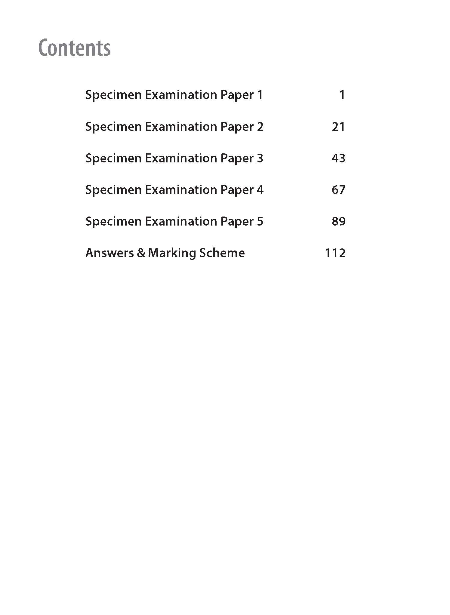 Secondary 2 Science (G3) Examination Practice