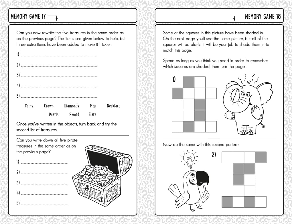Memory Games For Clever Kids (Paperback)