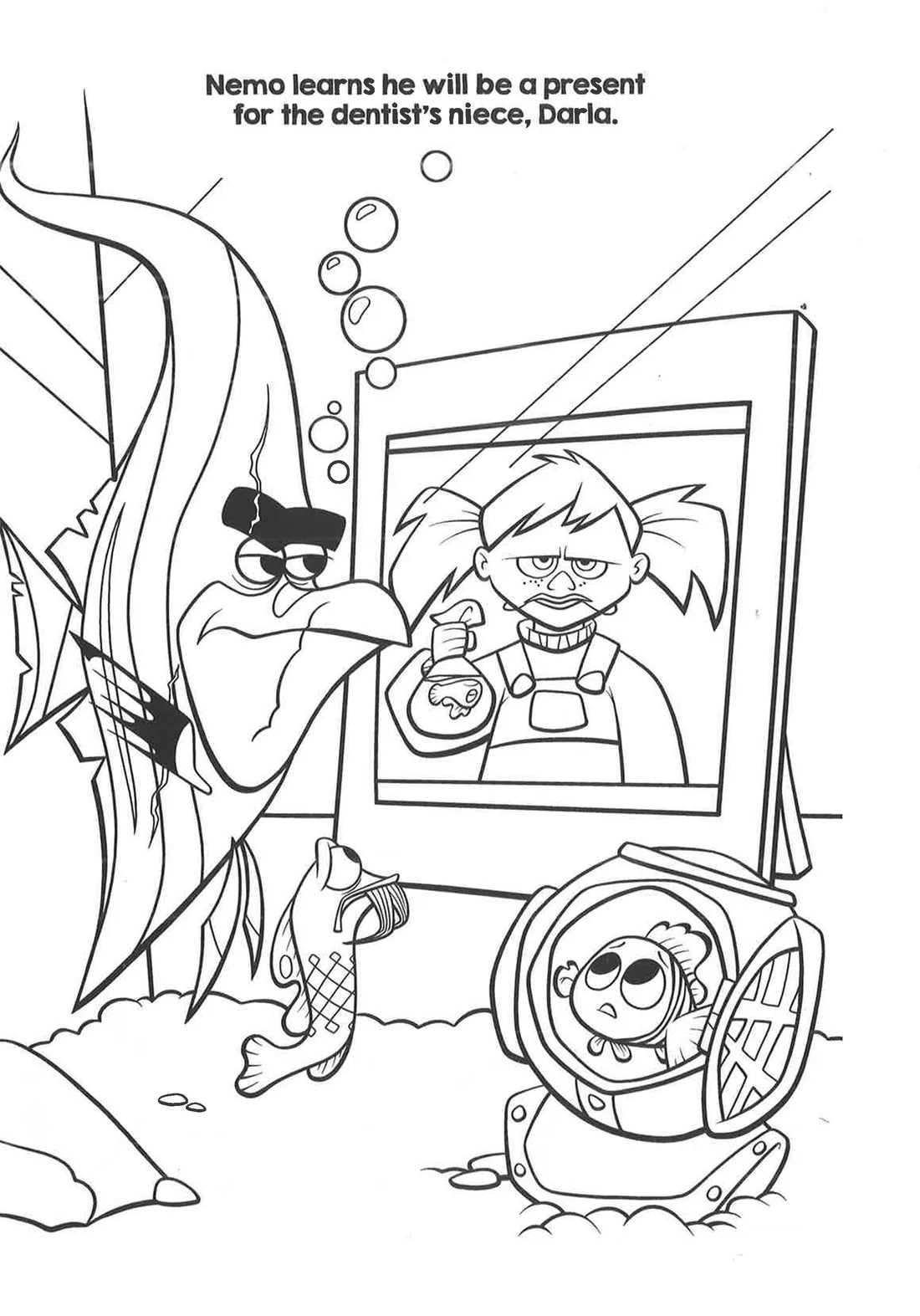 Disney Fixar Finding Nemo Colouring Book