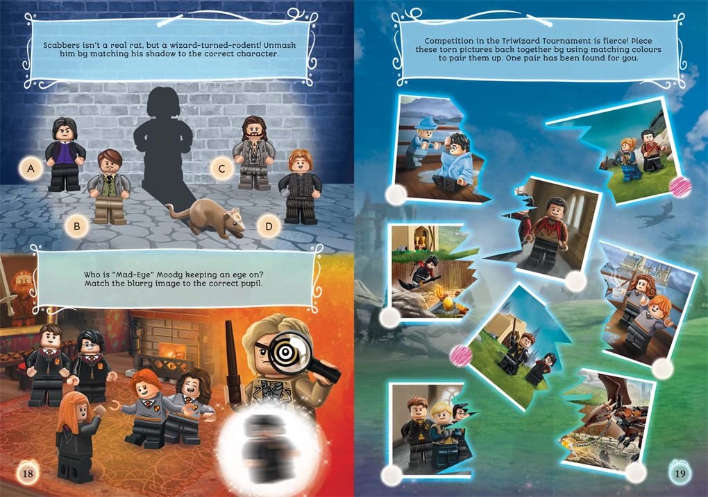 LEGO® Harry Potter™ Magical Surprises Activity Book (with Neville Longbottom™ minifigure) (Lego® Minifigure Activity) Paperback