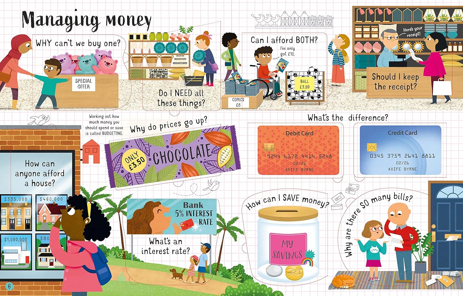 Lift-The-Flap Questions and Answers about Money