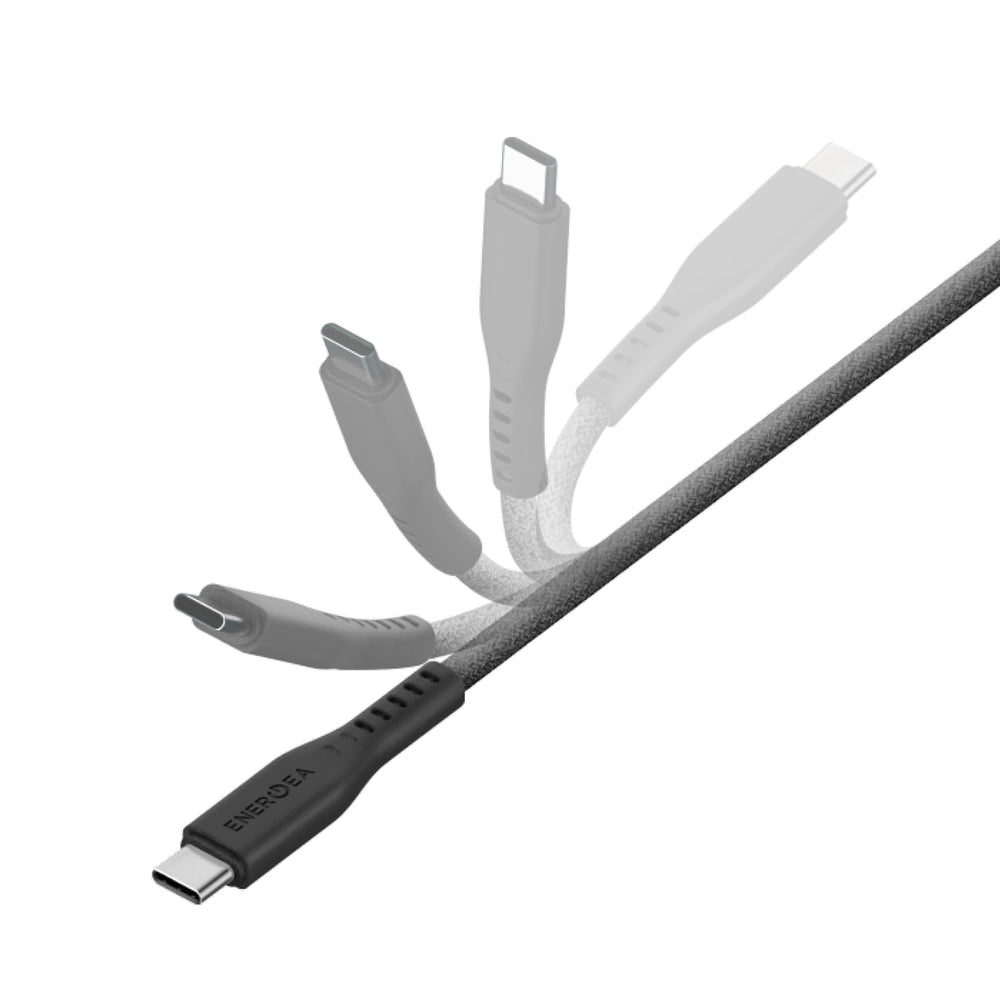 Energea Flow USB-C to USB-C Cable 1.5m Bk