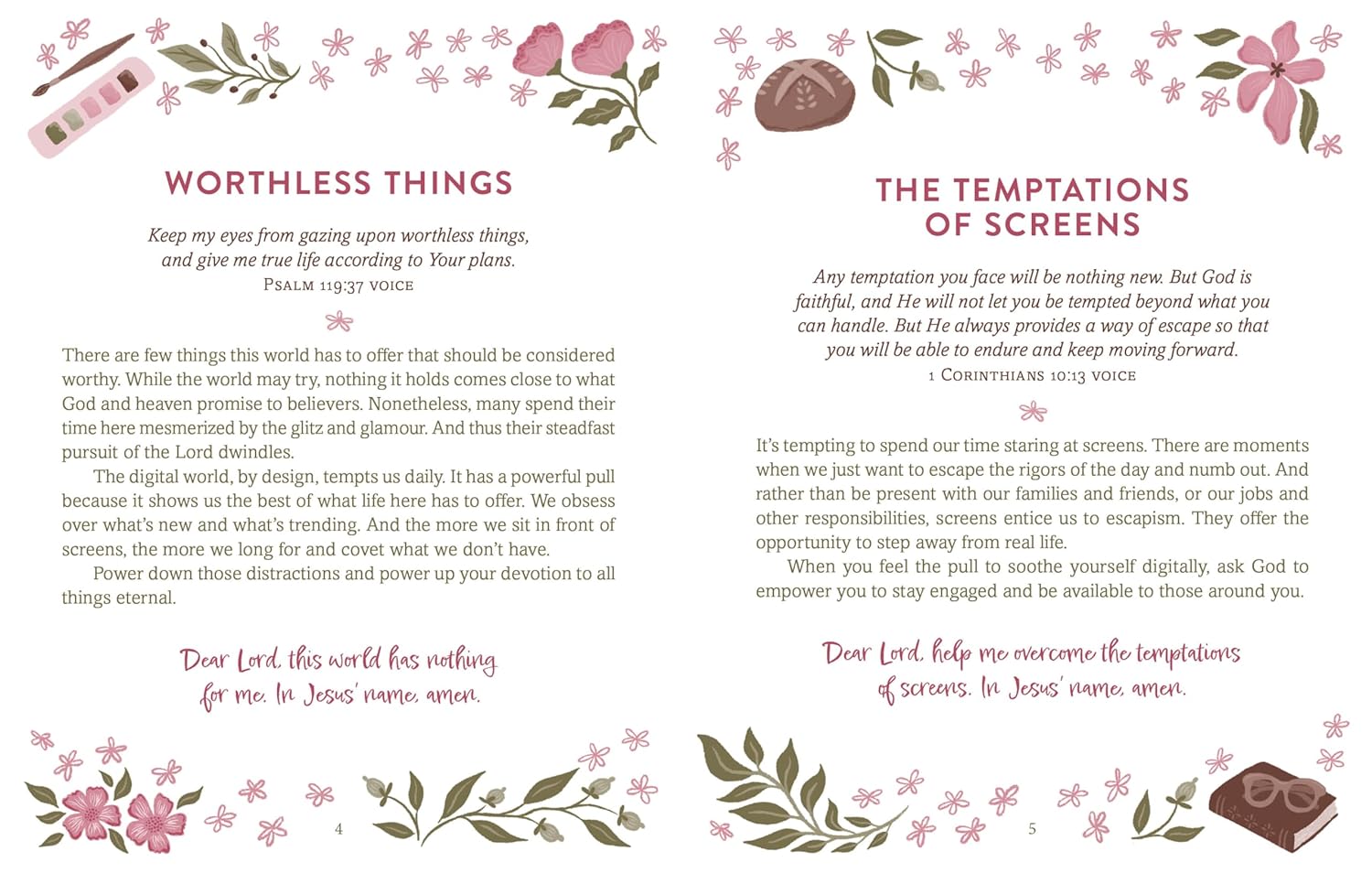 Digital Detox Devotions: Bible Wisdom To Unplug From Screens And Connect With God (Paperback)