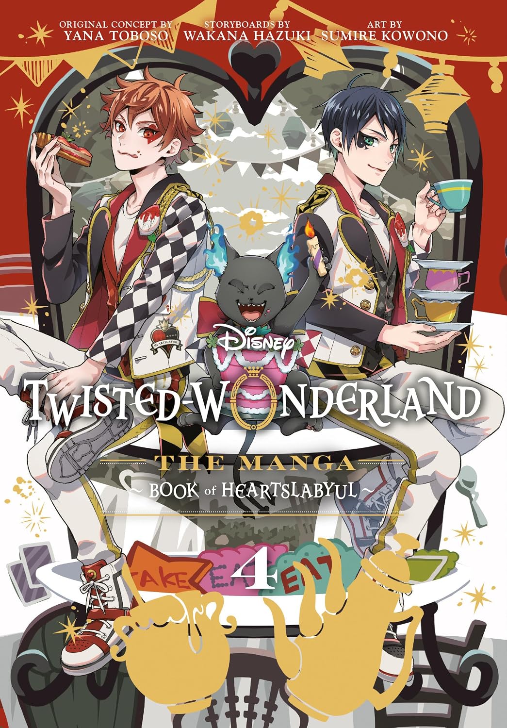 Twisted-Wonderland: Book of Heartslabyul, Vol. 4 (Manga)