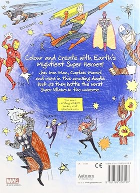Marvel Avengers Doodle Book