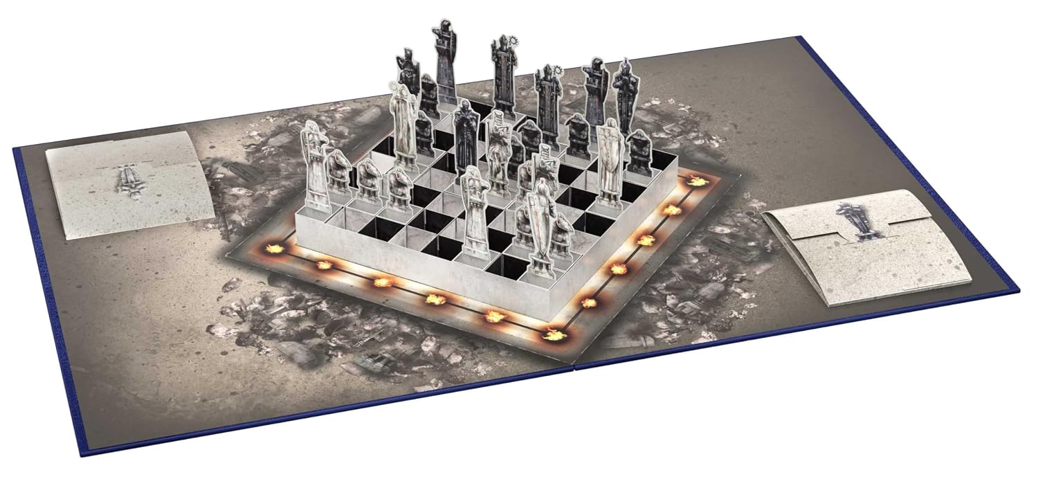 Harry Potter: The Pop-Up Wizard Chess Set (Hardcover)