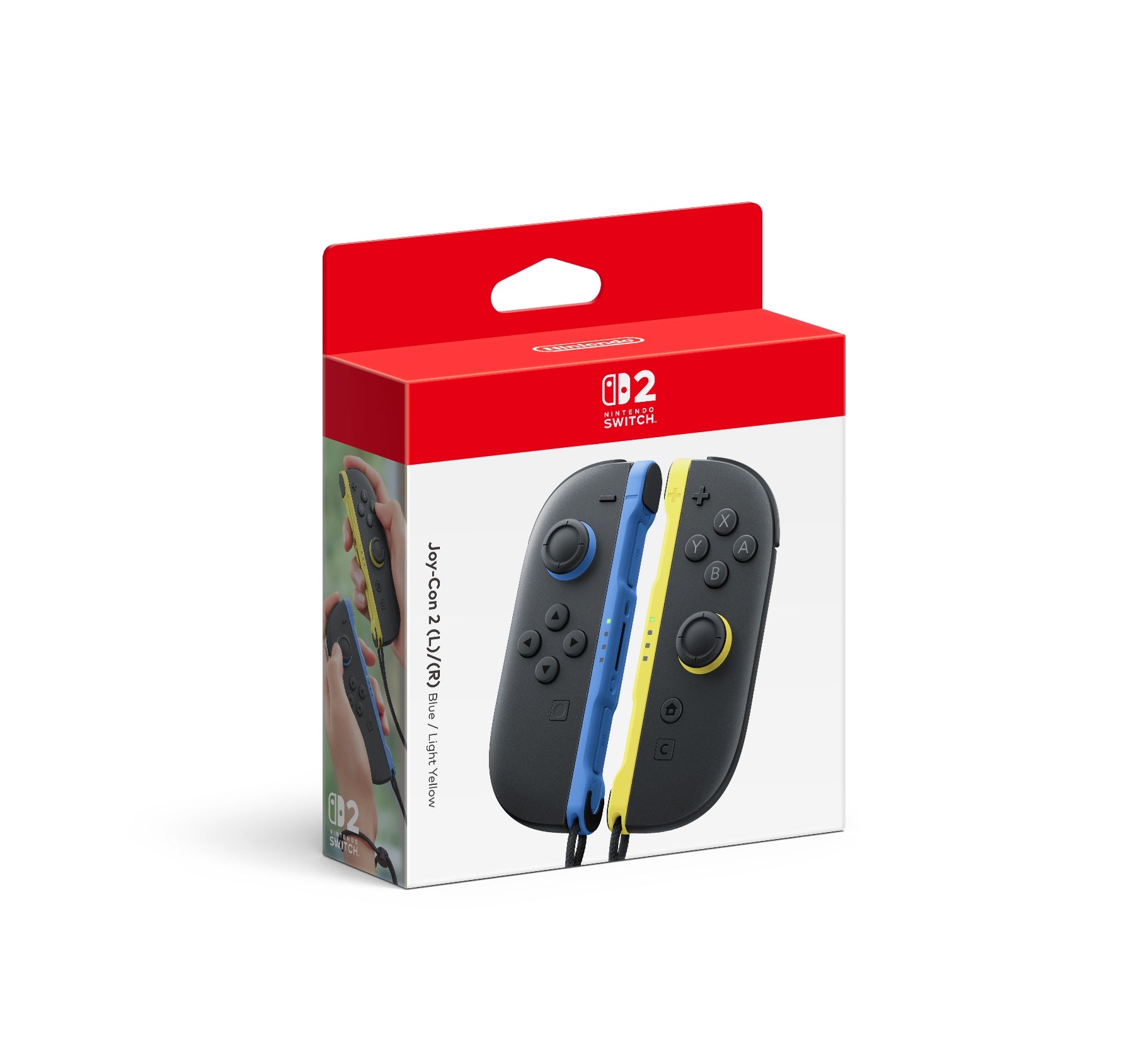 Nintendo Switch 2 Joy-Con Set – Blue / Light Yellow (Nintendo Switch 2)