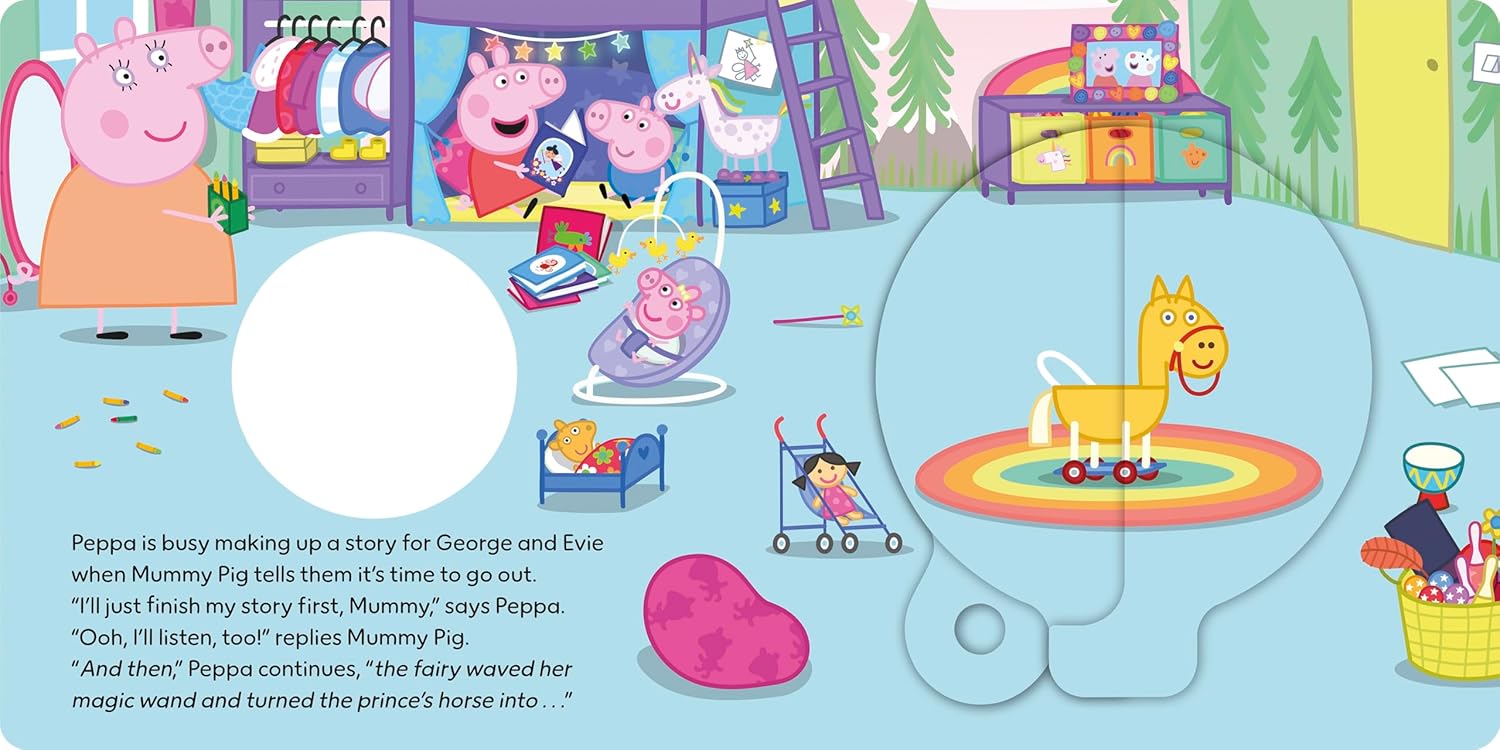 Peppa Pig: Peppa's Magical Story: A Magic Wheel Book