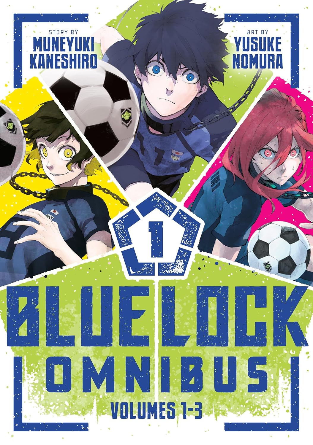 Blue Lock Omnibus 1 (Vol. 1-3) (Manga)