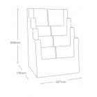 Taymar Brochure Holder 4c230 A4 4pkt