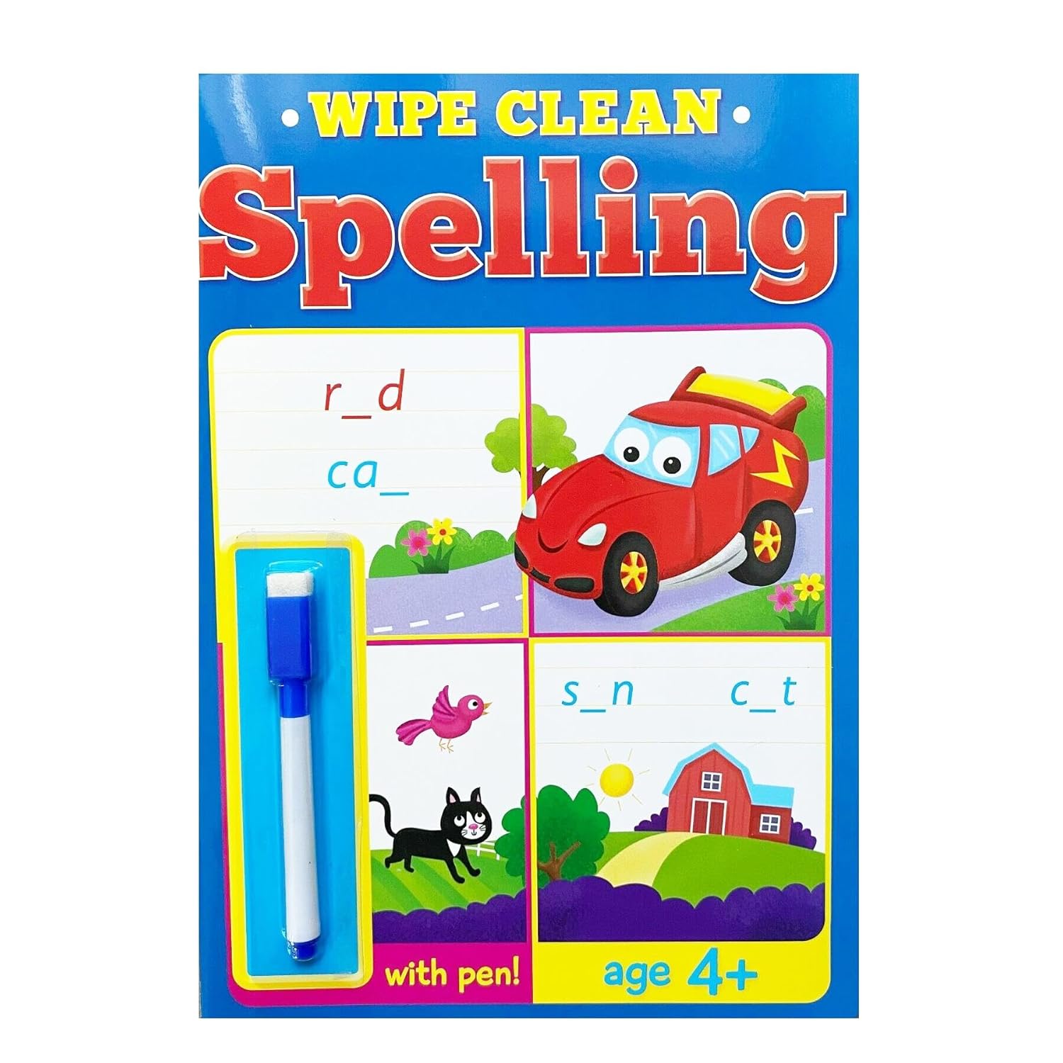 Wipe Clean – Spelling 
