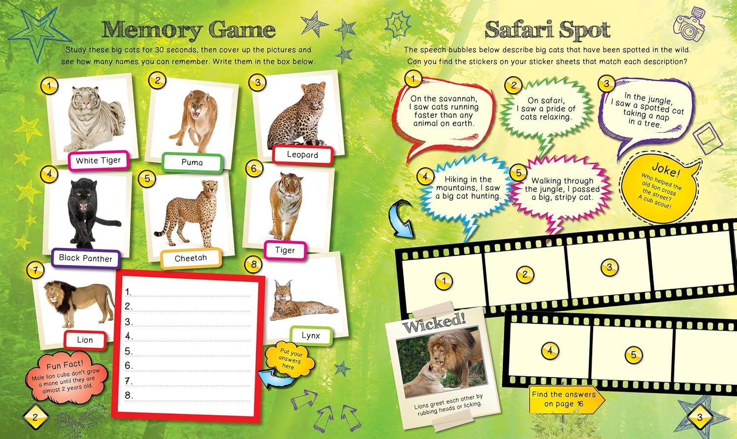 Deadly Animals Sticker Activity Wallet: Wild activities that travel with you