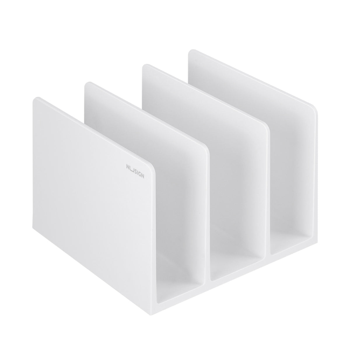 DELI NUSIGN BOOK END WHITE ENS006