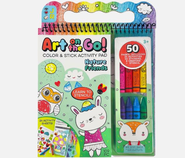 Iheartart Art On The Go Kit Nf Crayon