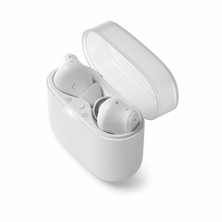 Philips TAT2000 True Wireless Earbuds - White