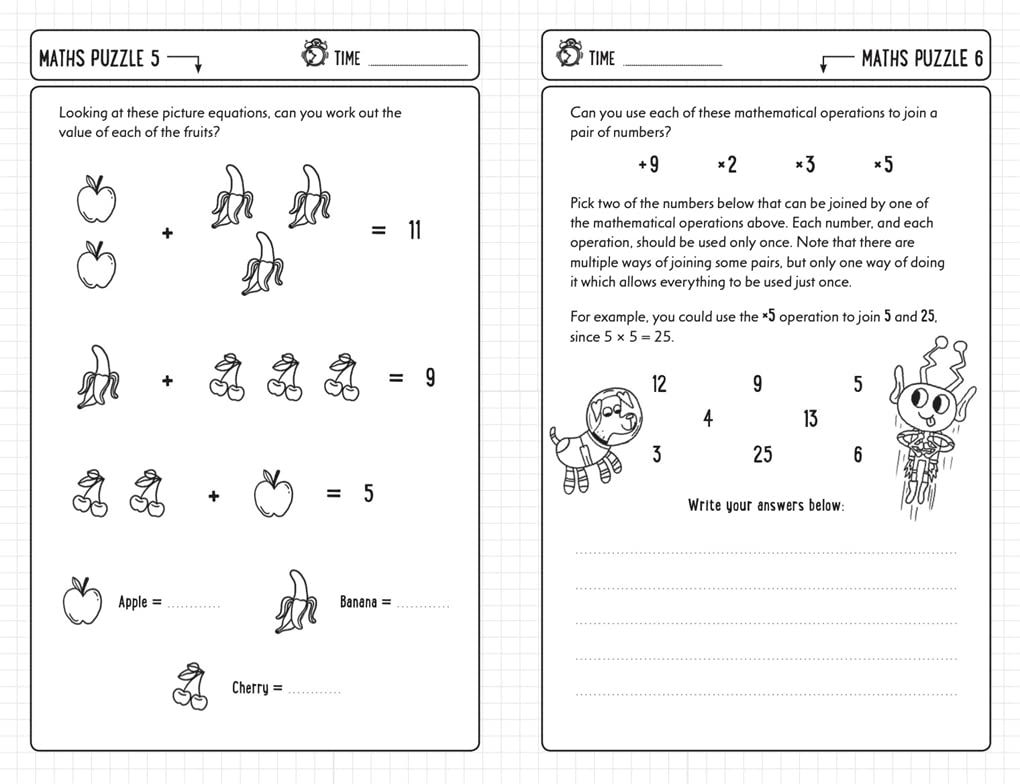 Buster Books Maths Games for Clever Kids® (Paperback)
