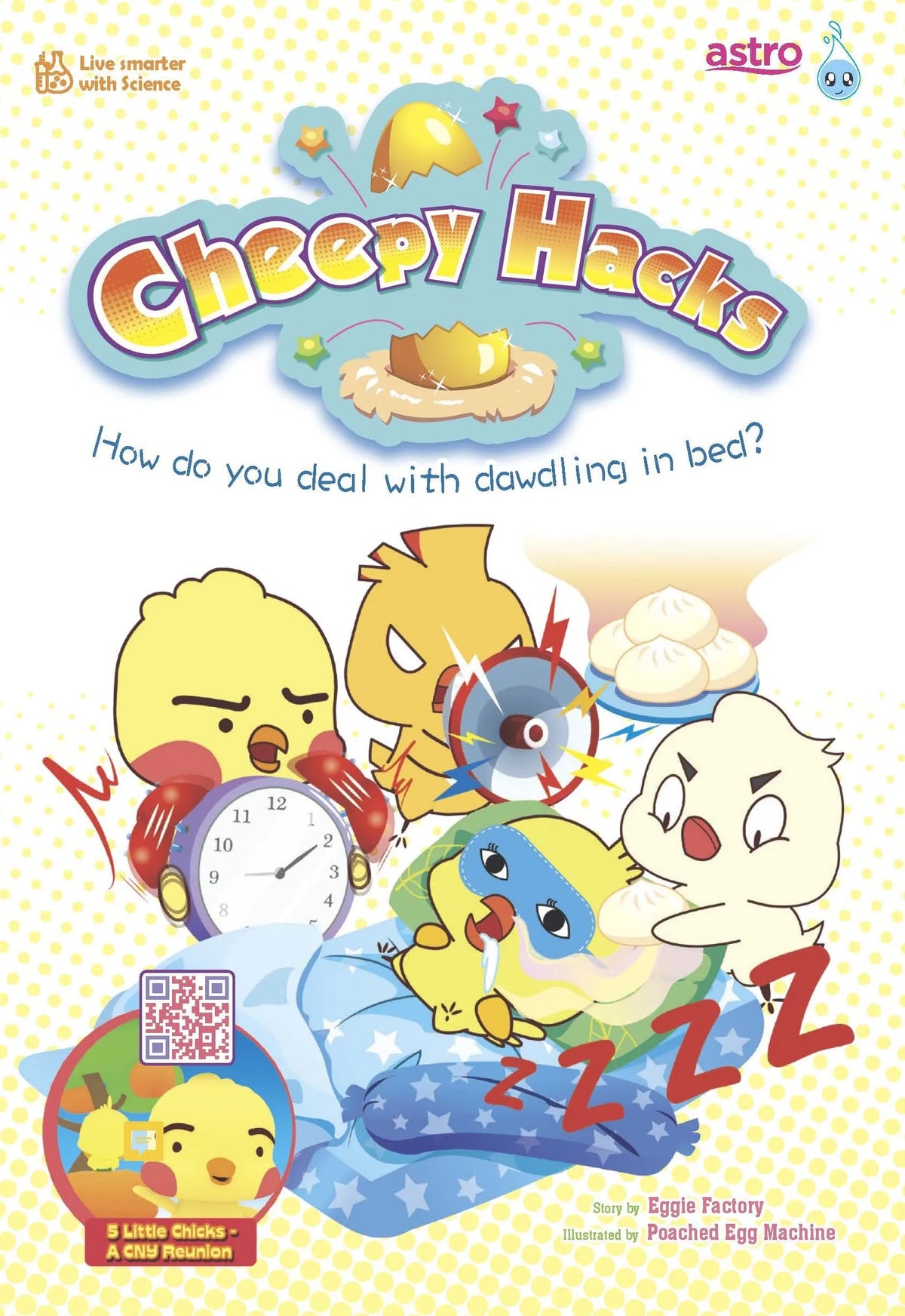 Cheepy Hacks #14 How do you deal with dawdling in bed?
