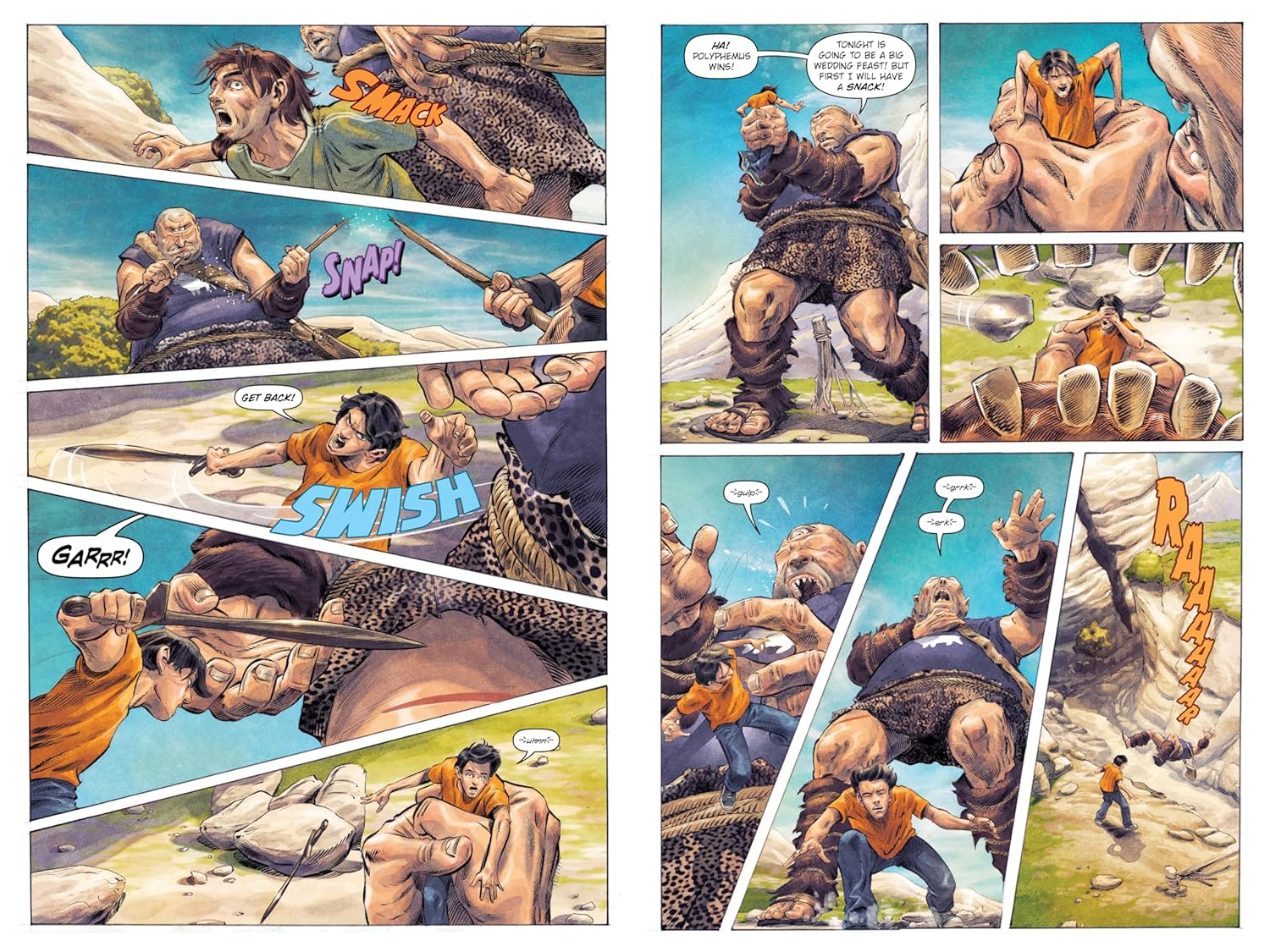 Percy Jackson and the Olympians 2: The Sea of Monsters - The Graphic Novel (Paperback) 
