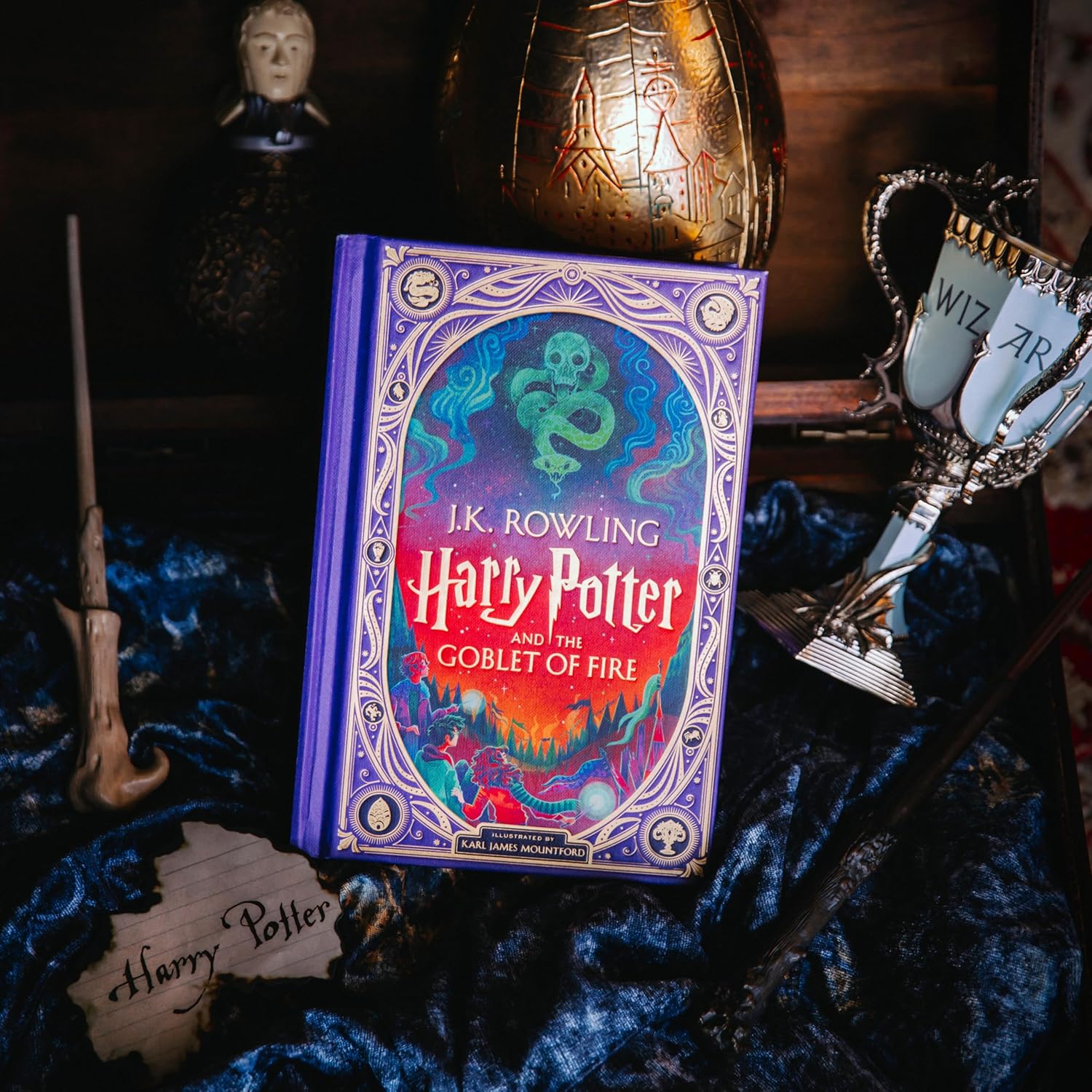 Harry Potter 04 Goblet Of Fire Interactive Illustrated Edition