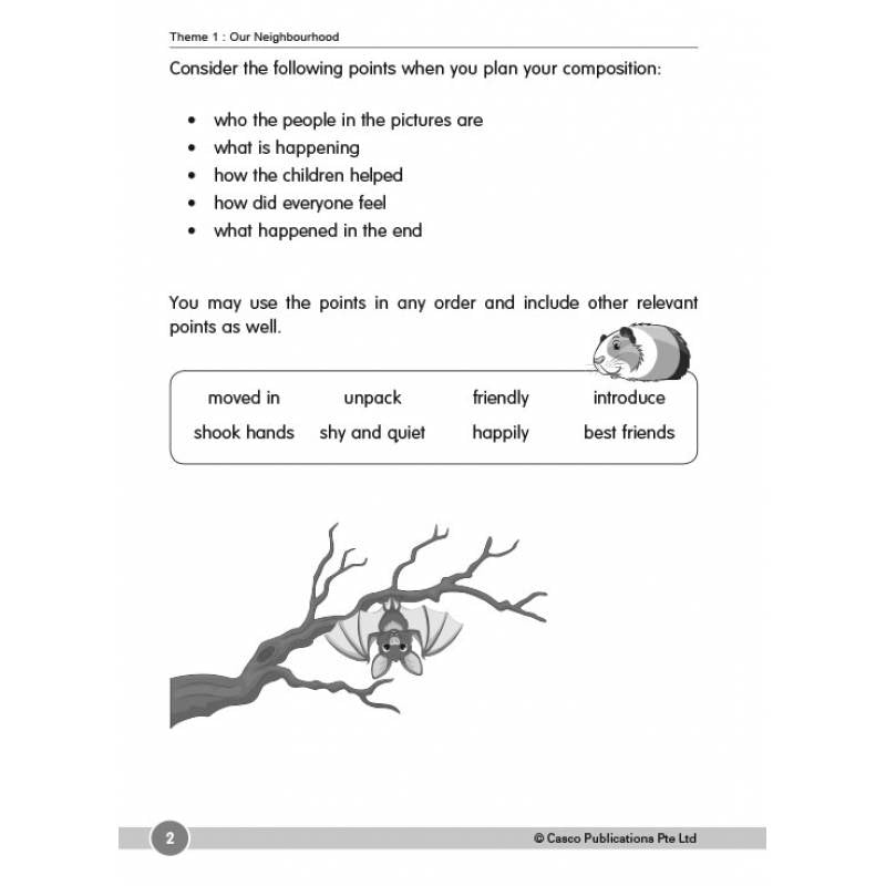 English Vocabulary Workbook for Creative Writing 1