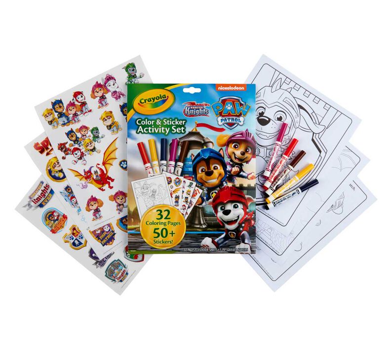 Crayola Col & Act Set Paw Patrol 042741