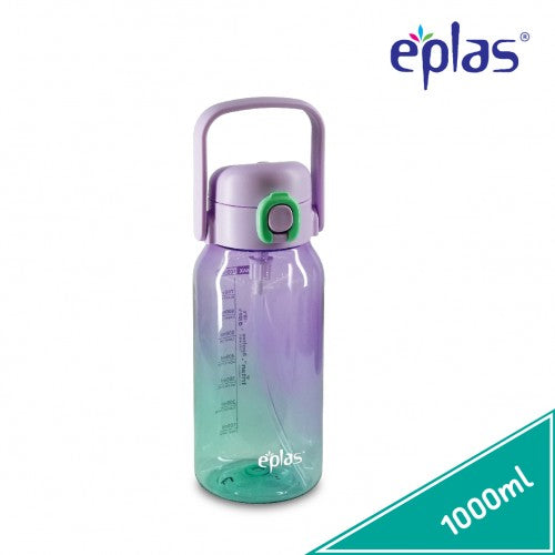 Eplas Bottle 1000ml with Straw & Handle EGCS 1000