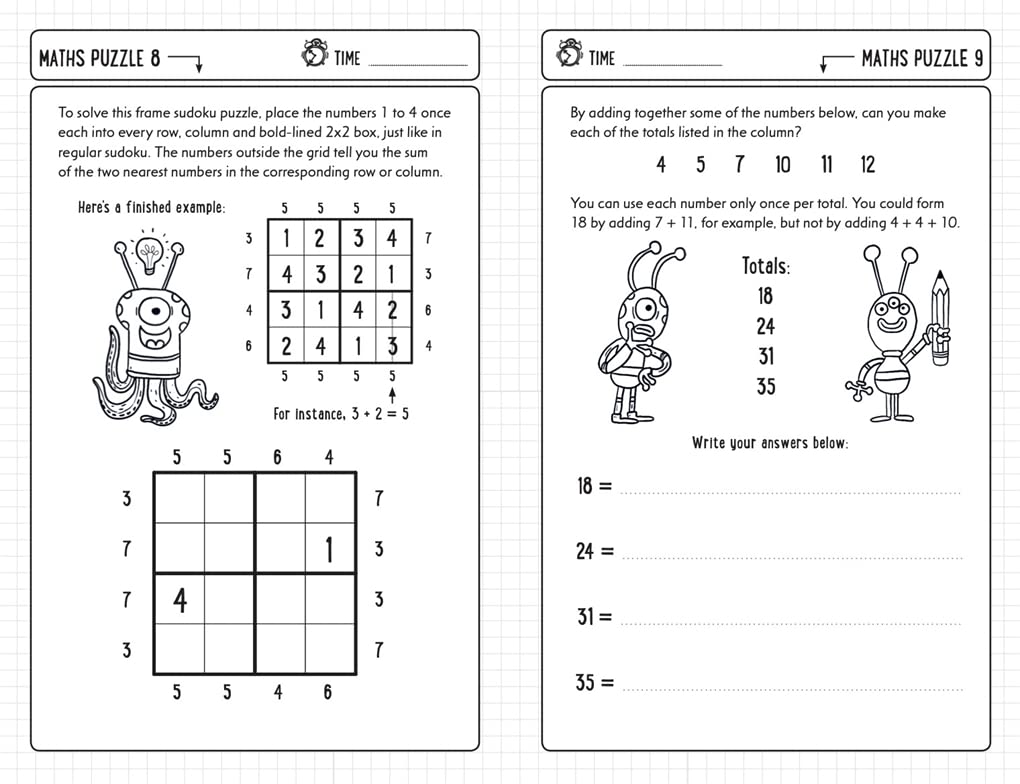 Buster Books Maths Games for Clever Kids® (Paperback)