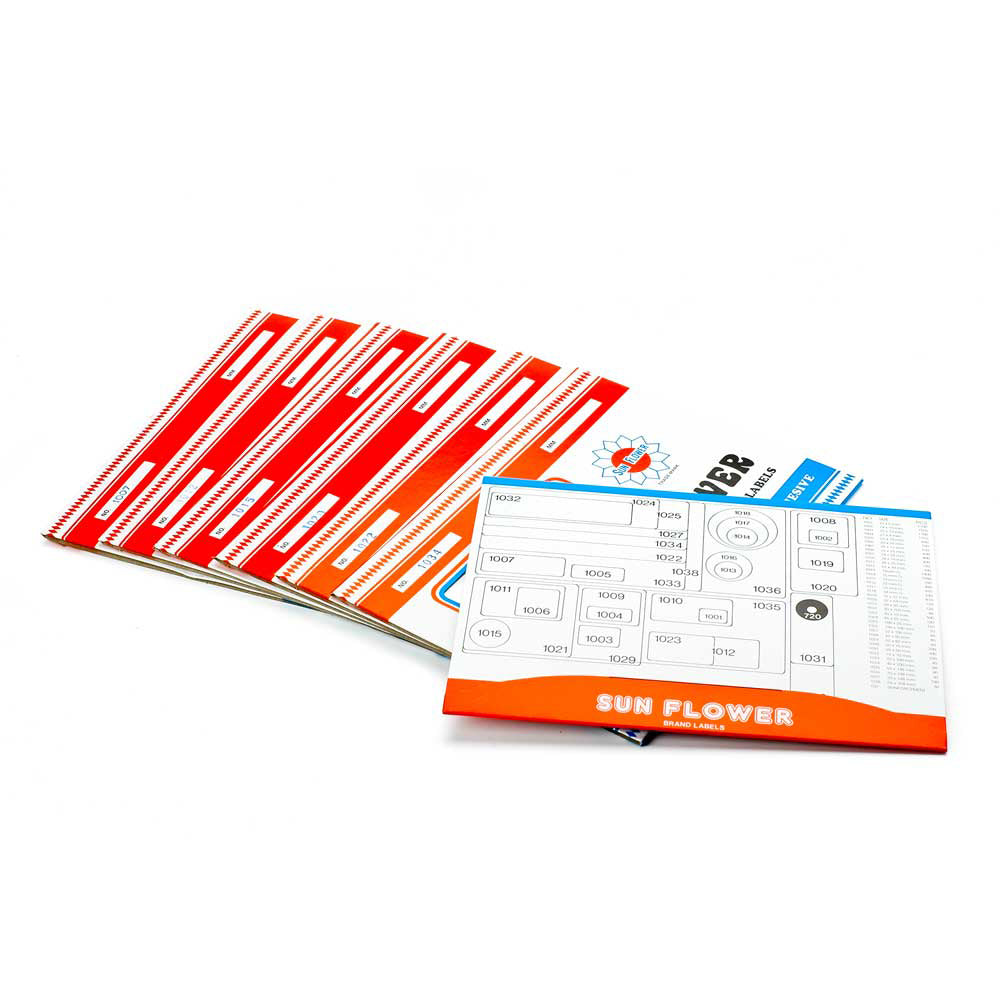 Sun Flower Label 1012 51x19mm