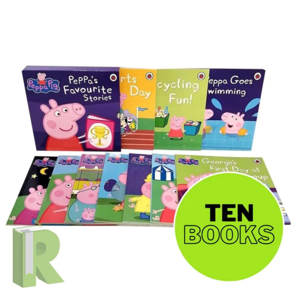 Peppa's Favourite Stories 10 Books Collection
