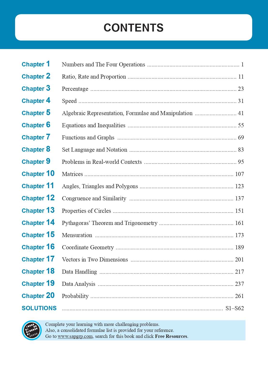 Strengthen MATHEMATICS FOR UPPER SECONDARY LEVELS N(A) Level/G2