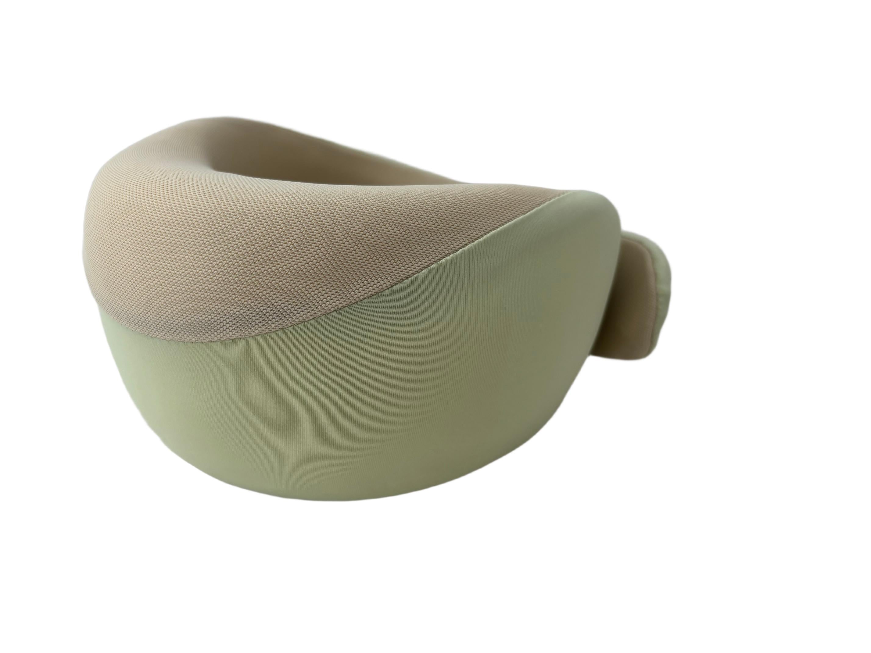 Double Support Neck Cushion - Green