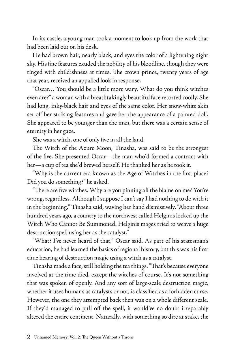 Unnamed Memory 02: Queen Without Throne [Novel]