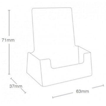 Taymar Vertical Biz Card Holder Vbc56