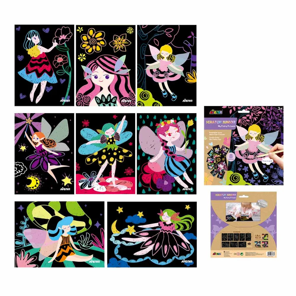 AVENIR SCRATCH JUNIOR  MY FAIRY FRIENDS
