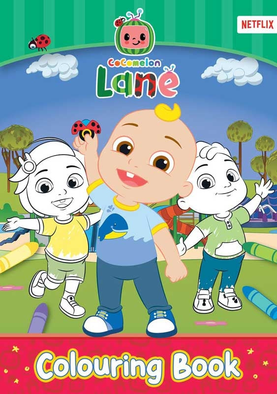 P-COCOMELON LANE COLOURING BK
