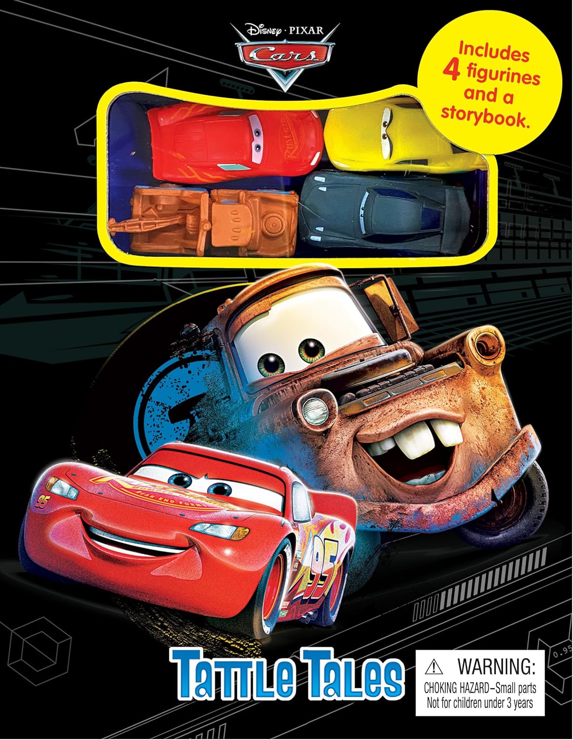 Disney Cars Tattle Tales (Board Book – Picture Book)