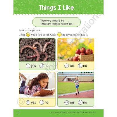 Heart and Mind Activities for Today's Kids, Ages 4-5