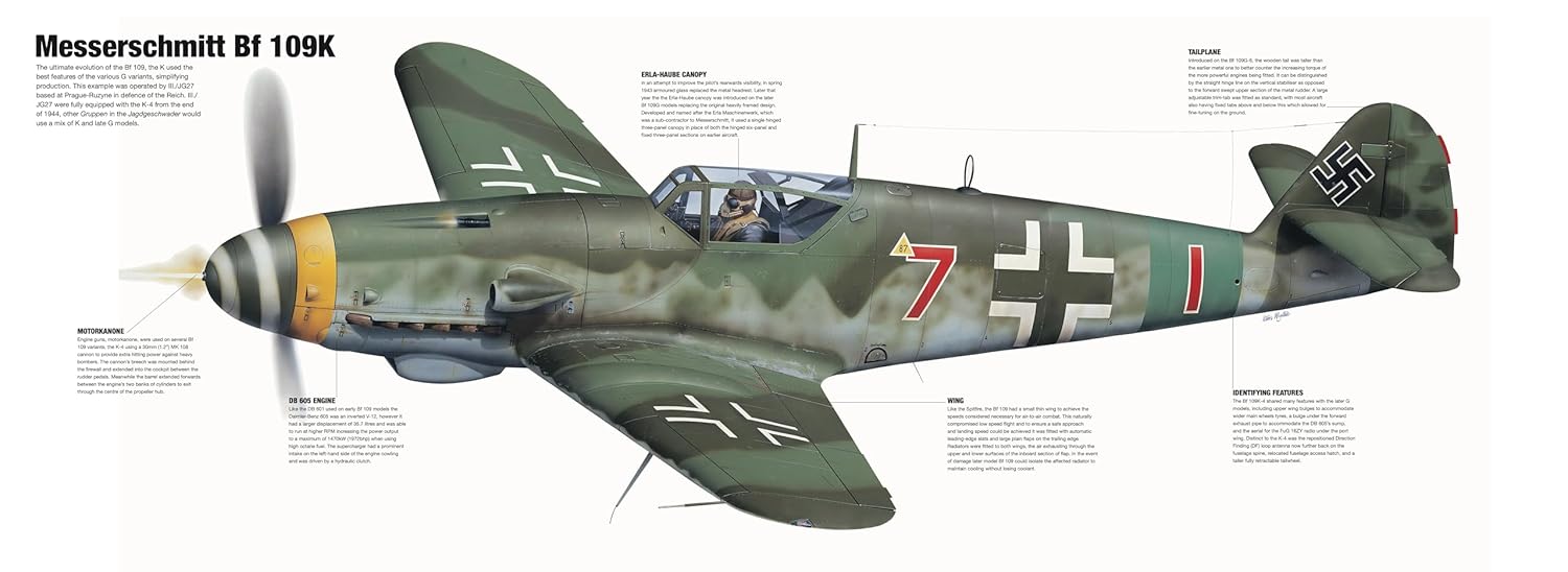 World War II Military Aircraft: Highly-Detailed Gatefold Artworks (Hardcover)